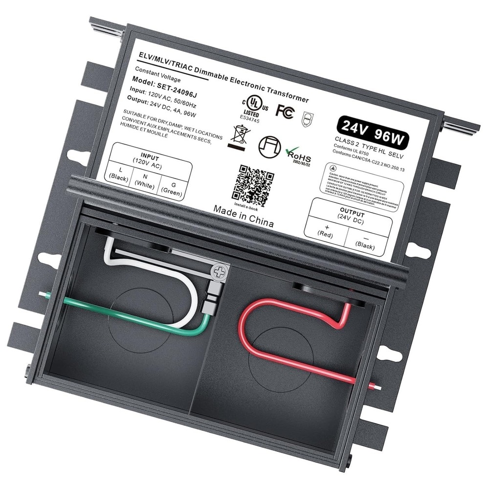 Lutron Leviton 24V 96W Dimmable LED Driver UL Class 2 Smart Home
